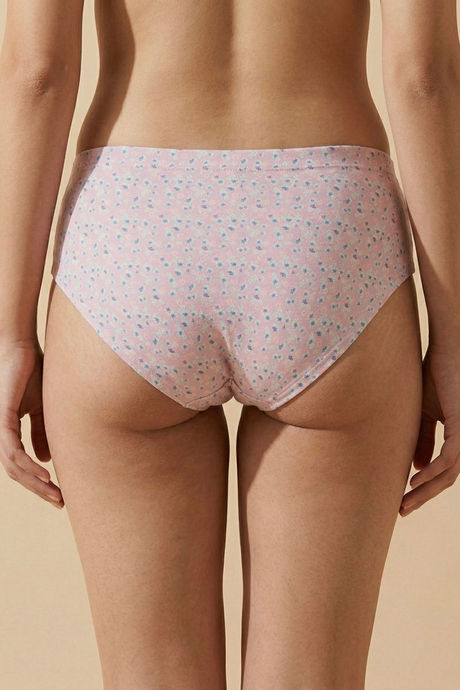 Zivame Medium Rise Full Coverage Hipster Panty (Pack of 3) - Multicolor — image 12